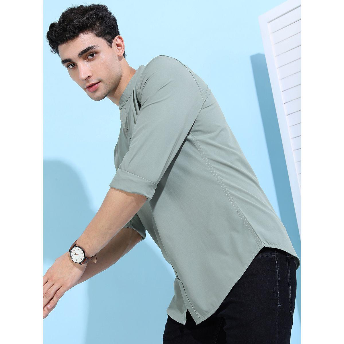 قميص بقصة سليم فت كيتش × ستايلي-men-clothing-shirts-image-5