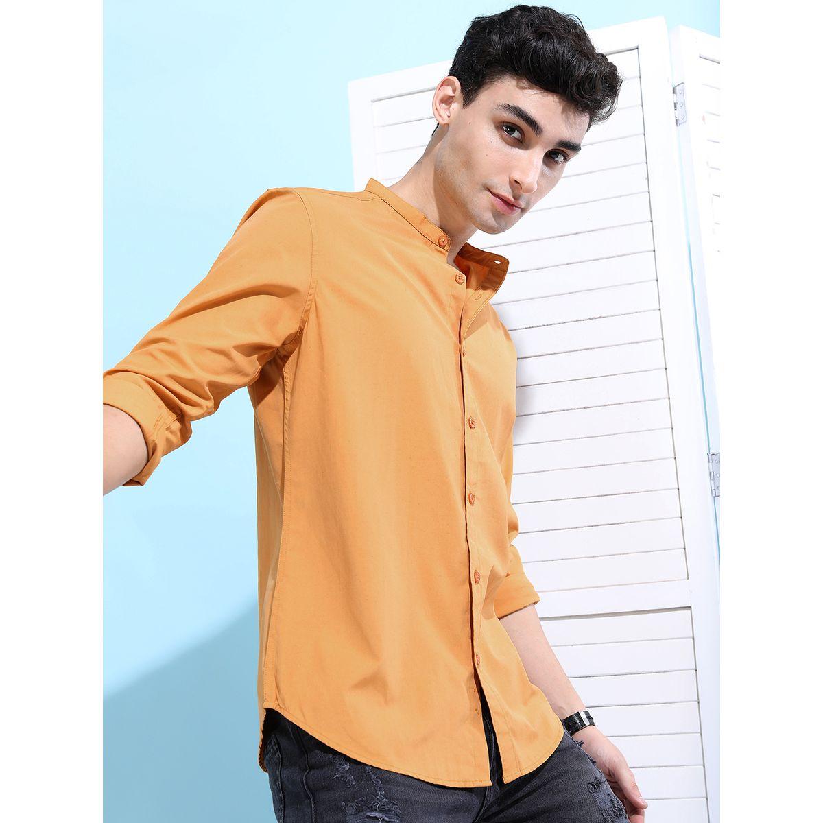 قميص بقصة سليم فت كيتش × ستايلي-men-clothing-shirts-image-1