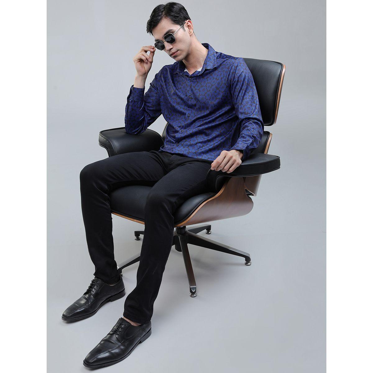 Ketch X Styli Abstract Print Slim Fit T-shirt-men-clothing-shirts-image-2