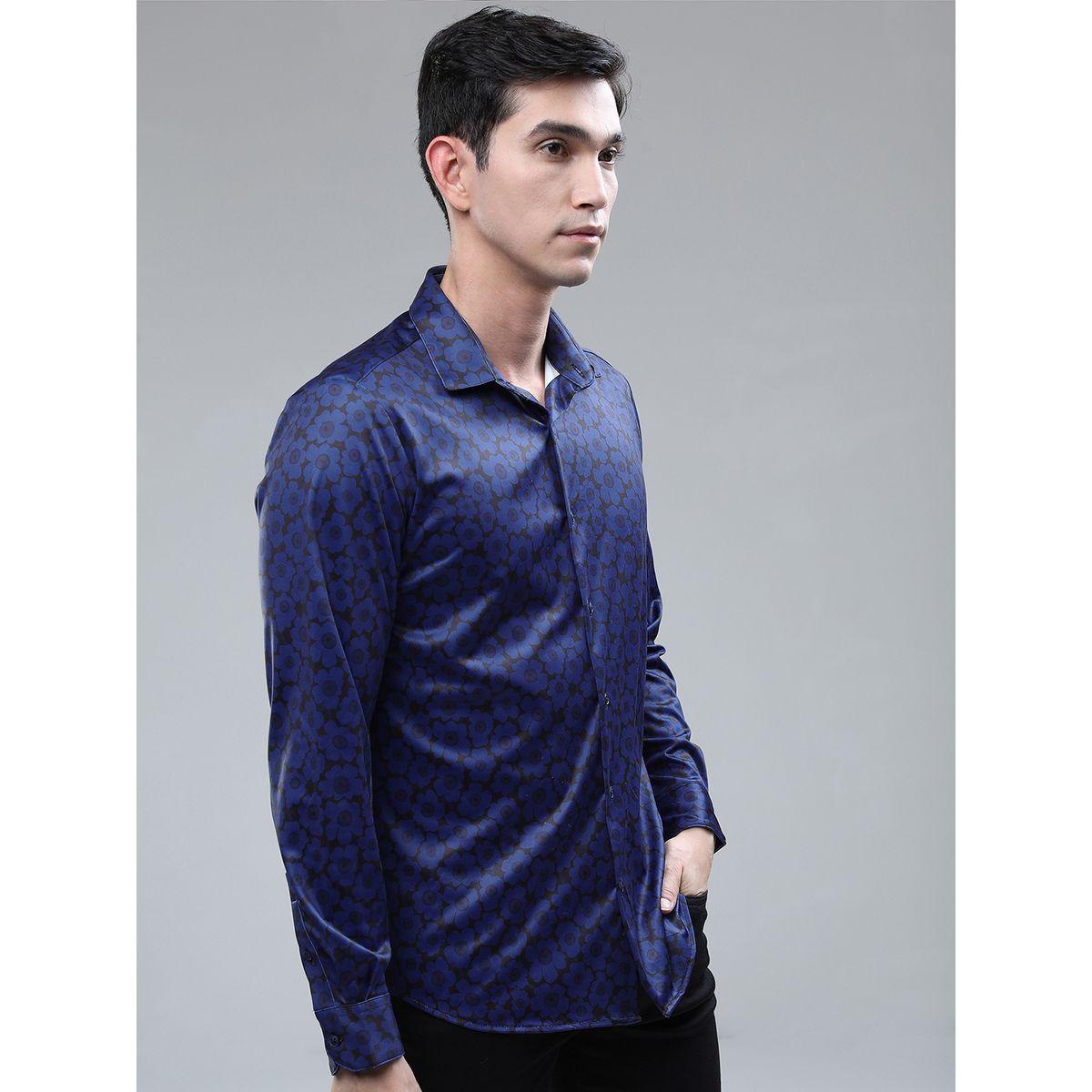 قميص بقصة سليم فت كيتش × ستايلي-men-clothing-shirts-image-7