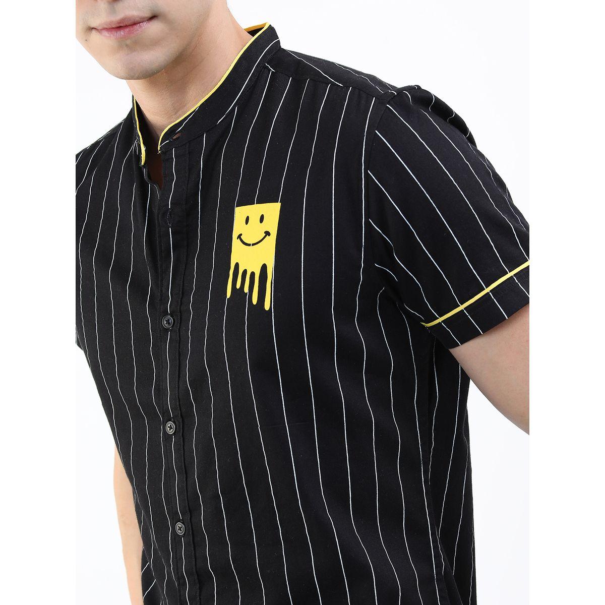 Ketch X Styli Striped Slim Fit Casual Shirt-men-clothing-shirts-image-5