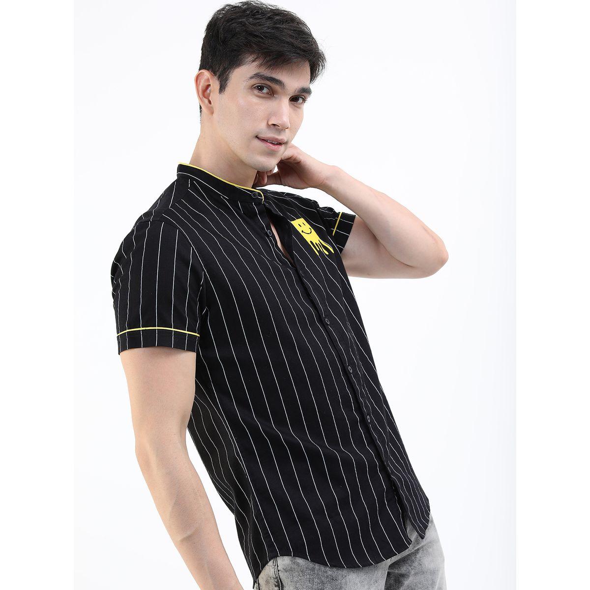 قميص بقصة سليم فت وياقة بهودي كيتش × ستايلي-men-clothing-shirts-image-6