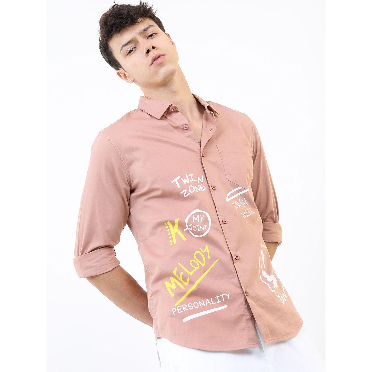 Ketch X Styli Graphic Print Slim Fit Cotton Casual Shirt-men-clothing-shirts-image-6