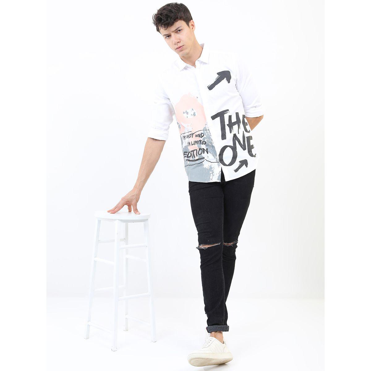 قميص بقصة سليم فت كيتش × ستايلي-men-clothing-shirts-image-2