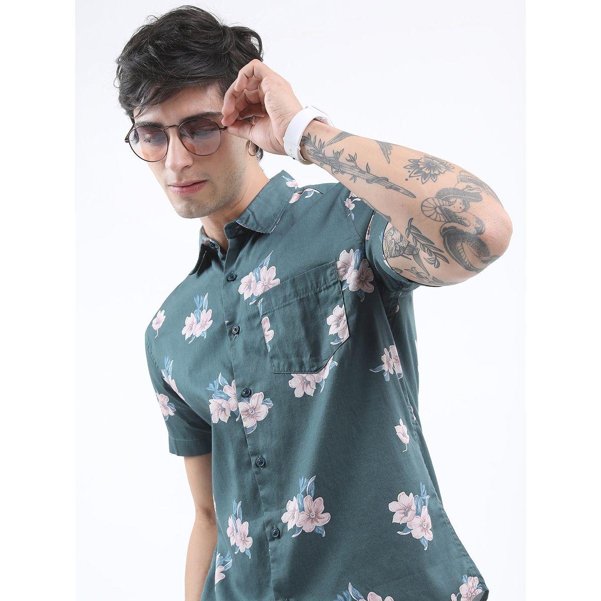 قميص بقصة سليم فت كيتش × ستايلي-men-clothing-shirts-image-1