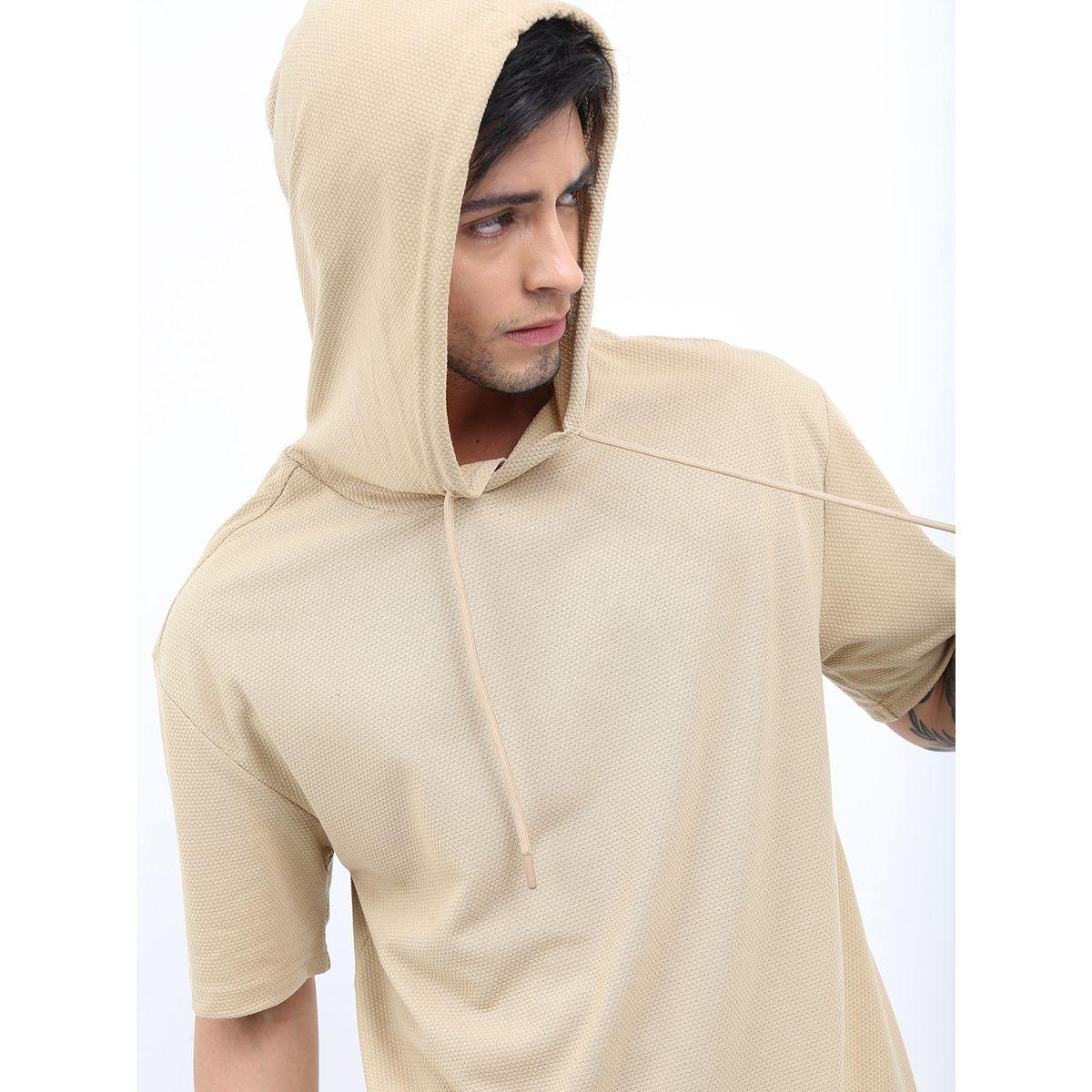 Highlander X Styli Solid Loose Fit Hooded T-shirt-men-clothing-tshirtsandpolos-tshirts-image-1