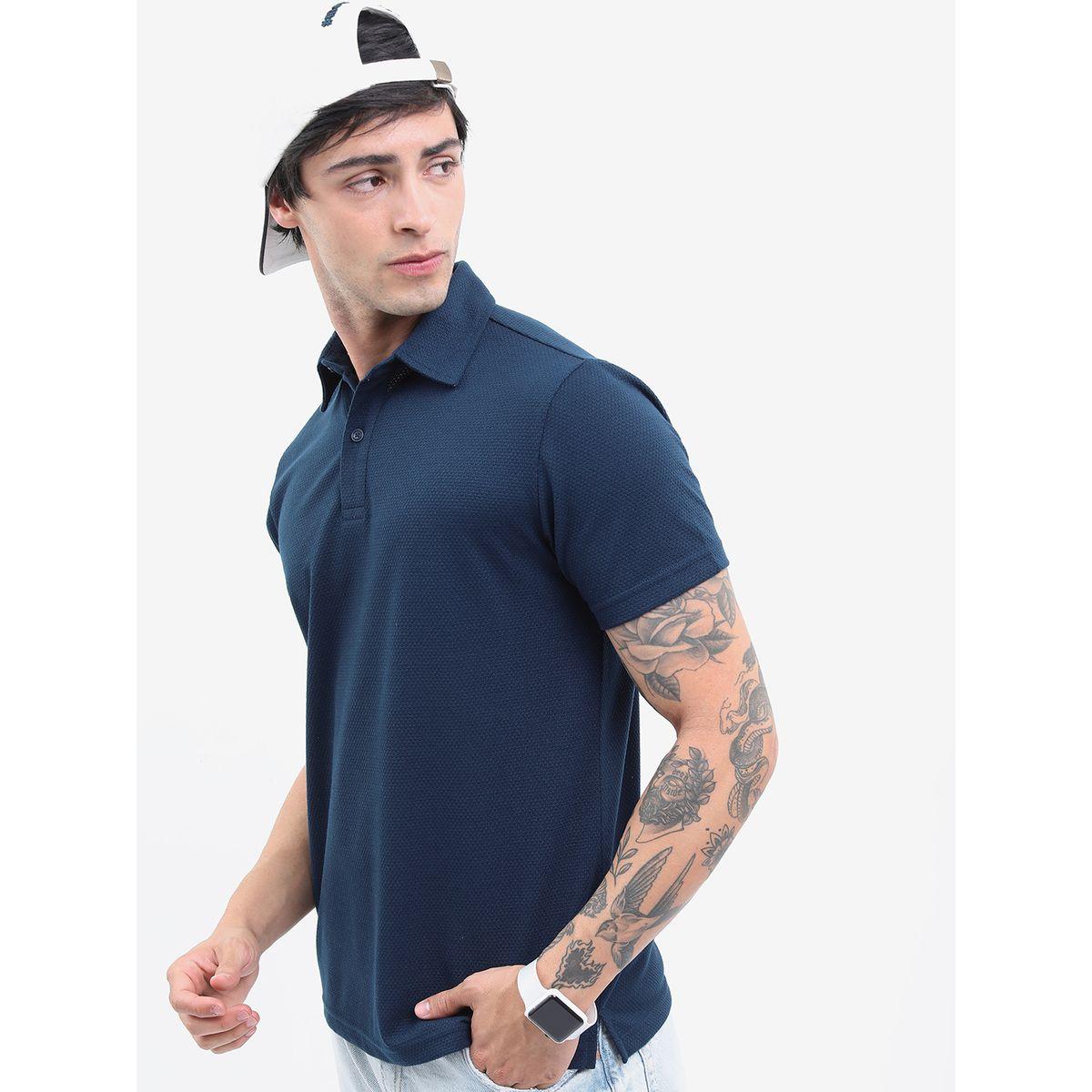 Highlander X Styli Solid Slim Fit Polo T-shirt-men-clothing-tshirtsandpolos-polos-image-4