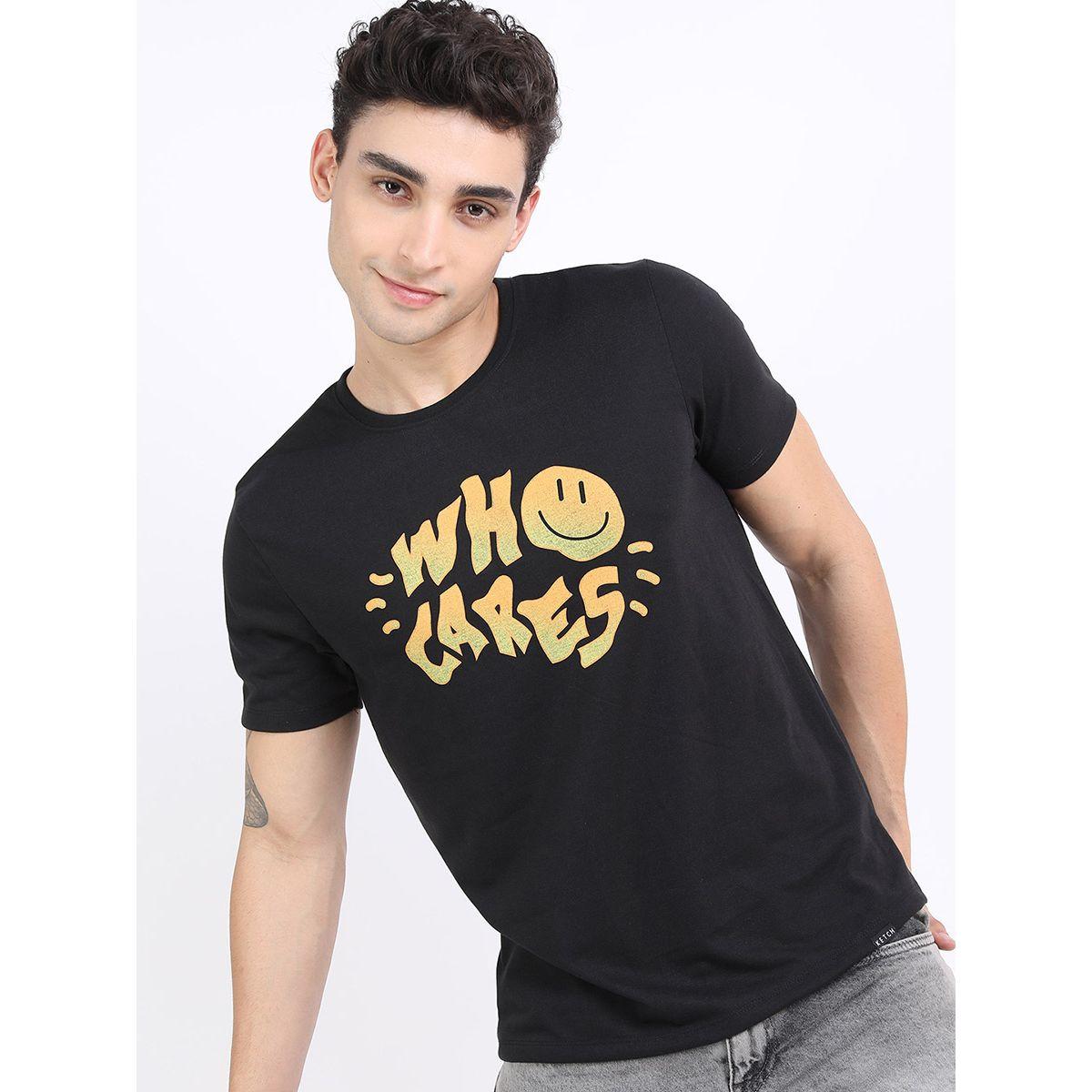 تيشيرت بقصة سليم فت كيتش × ستايلي-men-clothing-tshirtsandpolos-tshirts-image-1