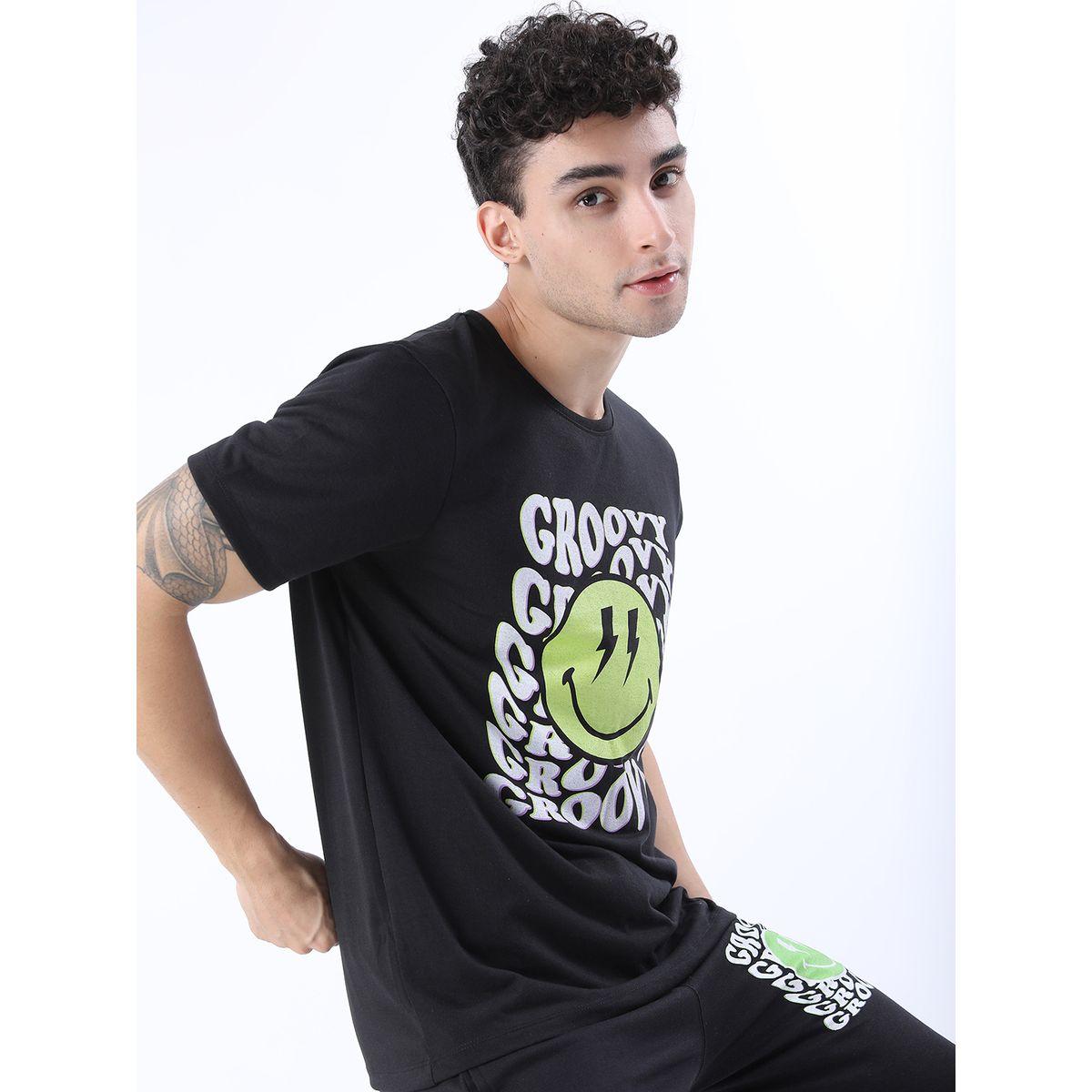 تيشيرت بقصة سليم فت كيتش × ستايلي-men-clothing-tshirtsandpolos-tshirts-image-6