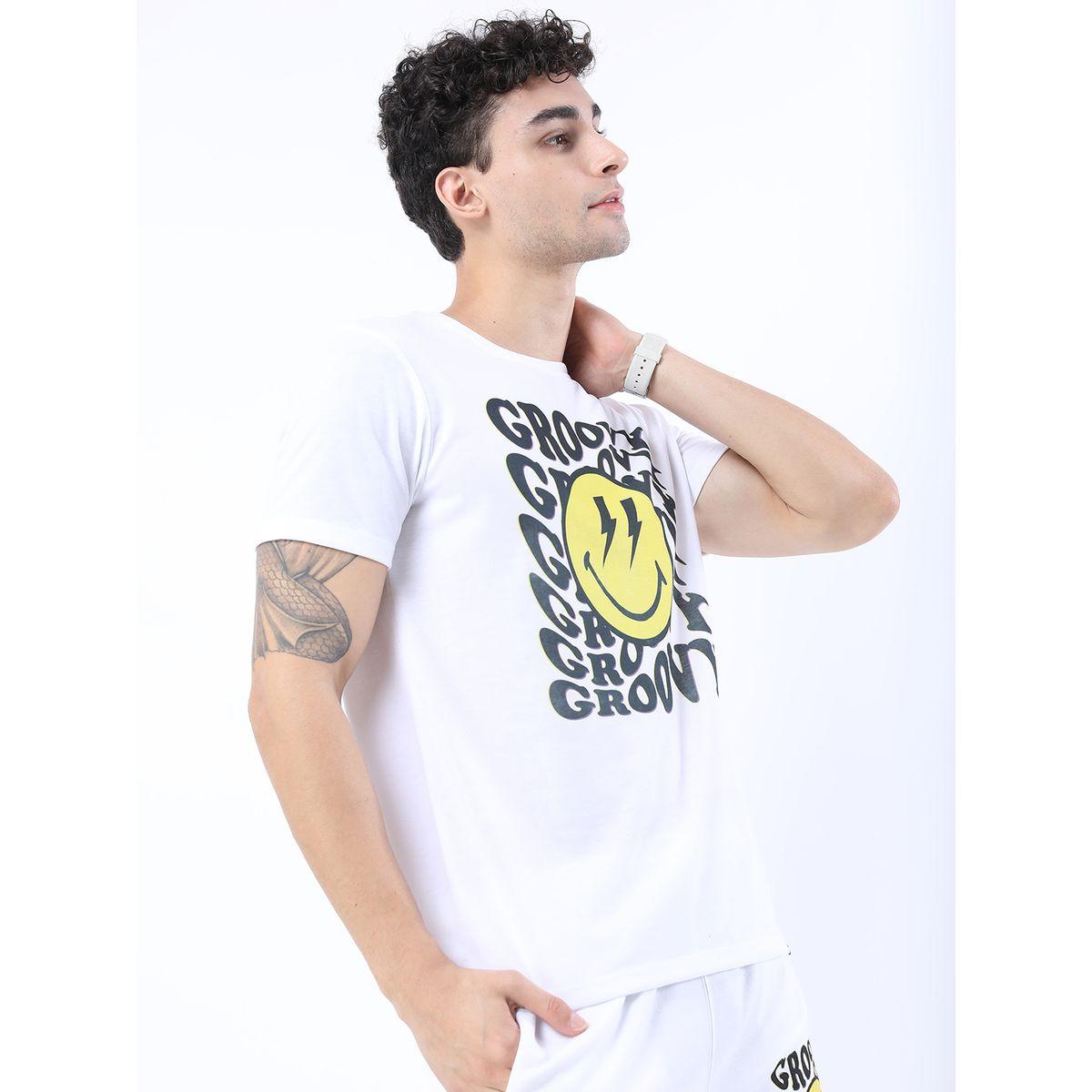 تيشيرت بقصة سليم فت كيتش × ستايلي-men-clothing-tshirtsandpolos-tshirts-image-6