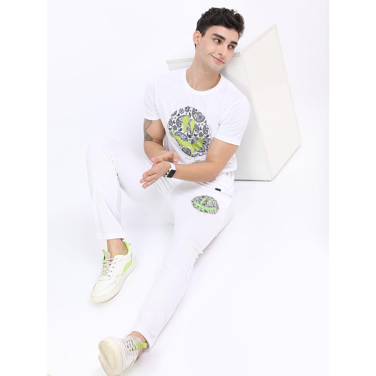 تيشيرت بقصة سليم فت كيتش × ستايلي-men-clothing-tshirtsandpolos-tshirts-image-2
