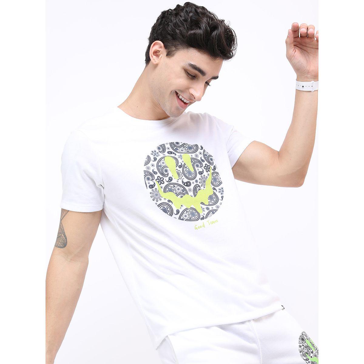 تيشيرت بقصة سليم فت كيتش × ستايلي-men-clothing-tshirtsandpolos-tshirts-image-6