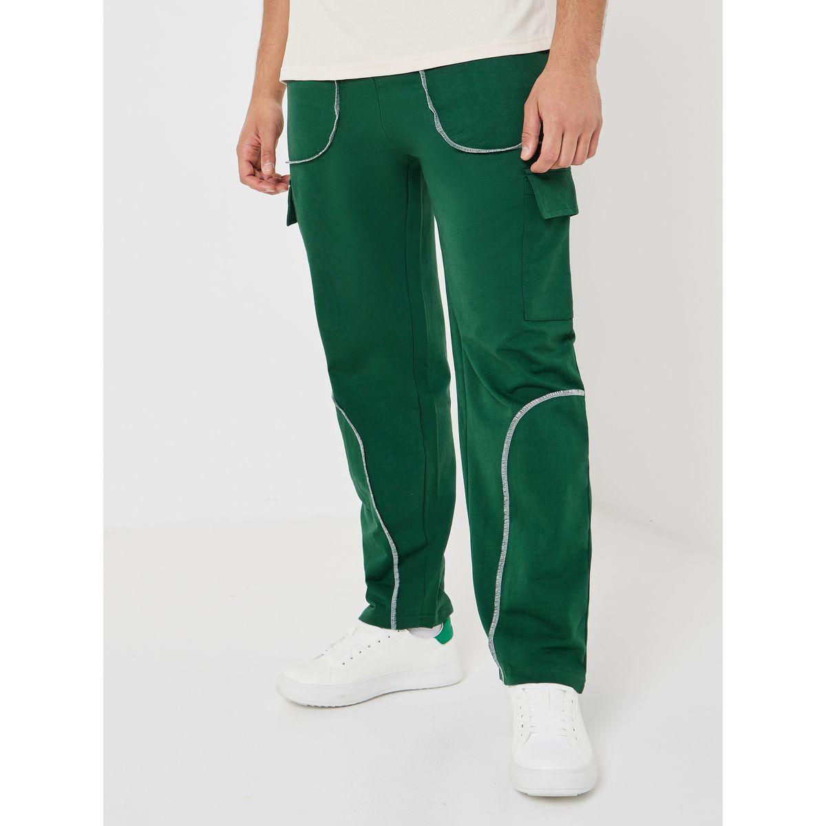 Styli Relaxed Fit Cargo Jogger with Contrast Stitch-men-clothing-bottoms-joggers-image-1