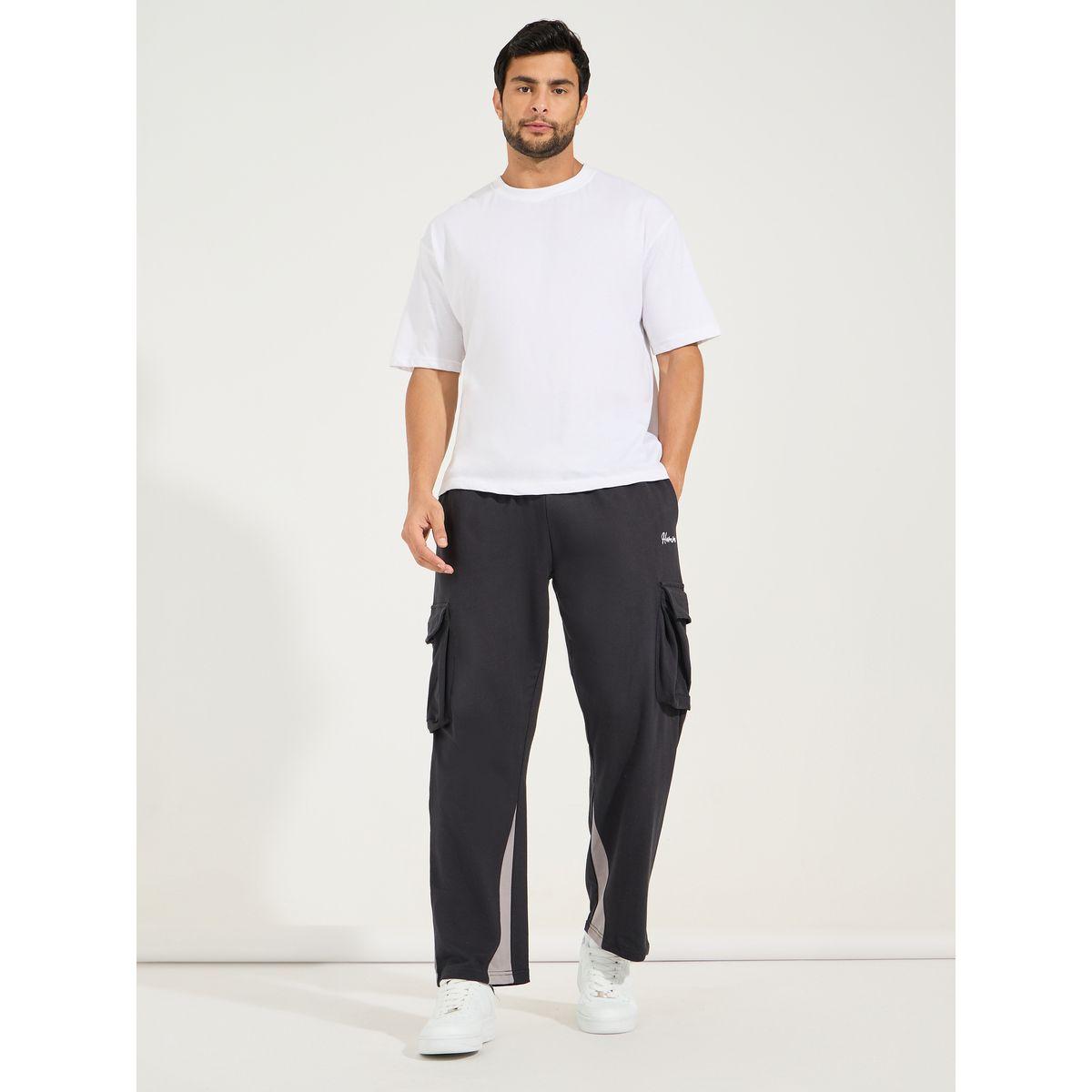 Styli Contrast Panel Cargo Pocket Relaxed Fit Joggers-men-clothing-bottoms-joggers-image-2