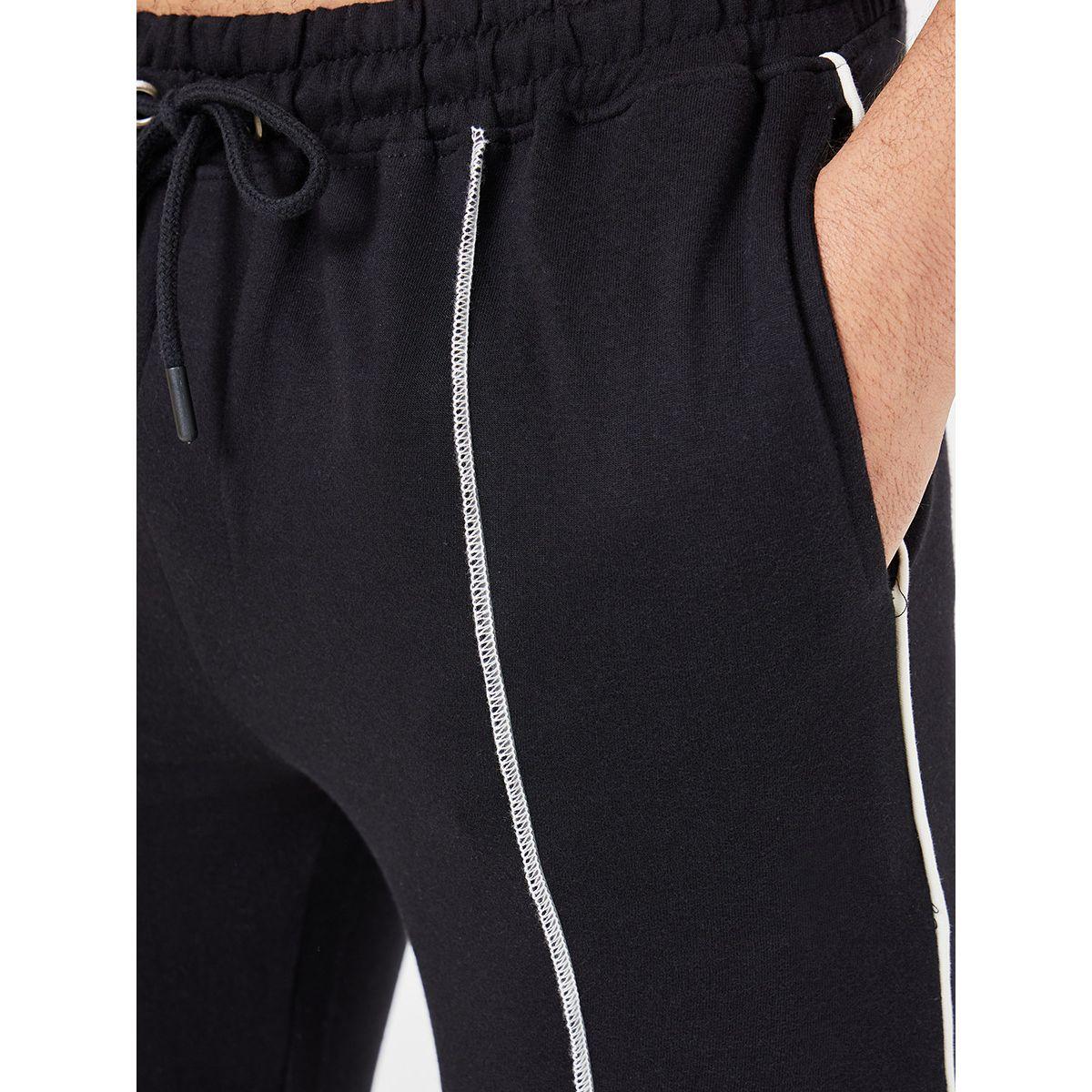 Styli Slim Fit Pintuck Open Hem Side Slit Jogger-men-clothing-bottoms-joggers-image-3