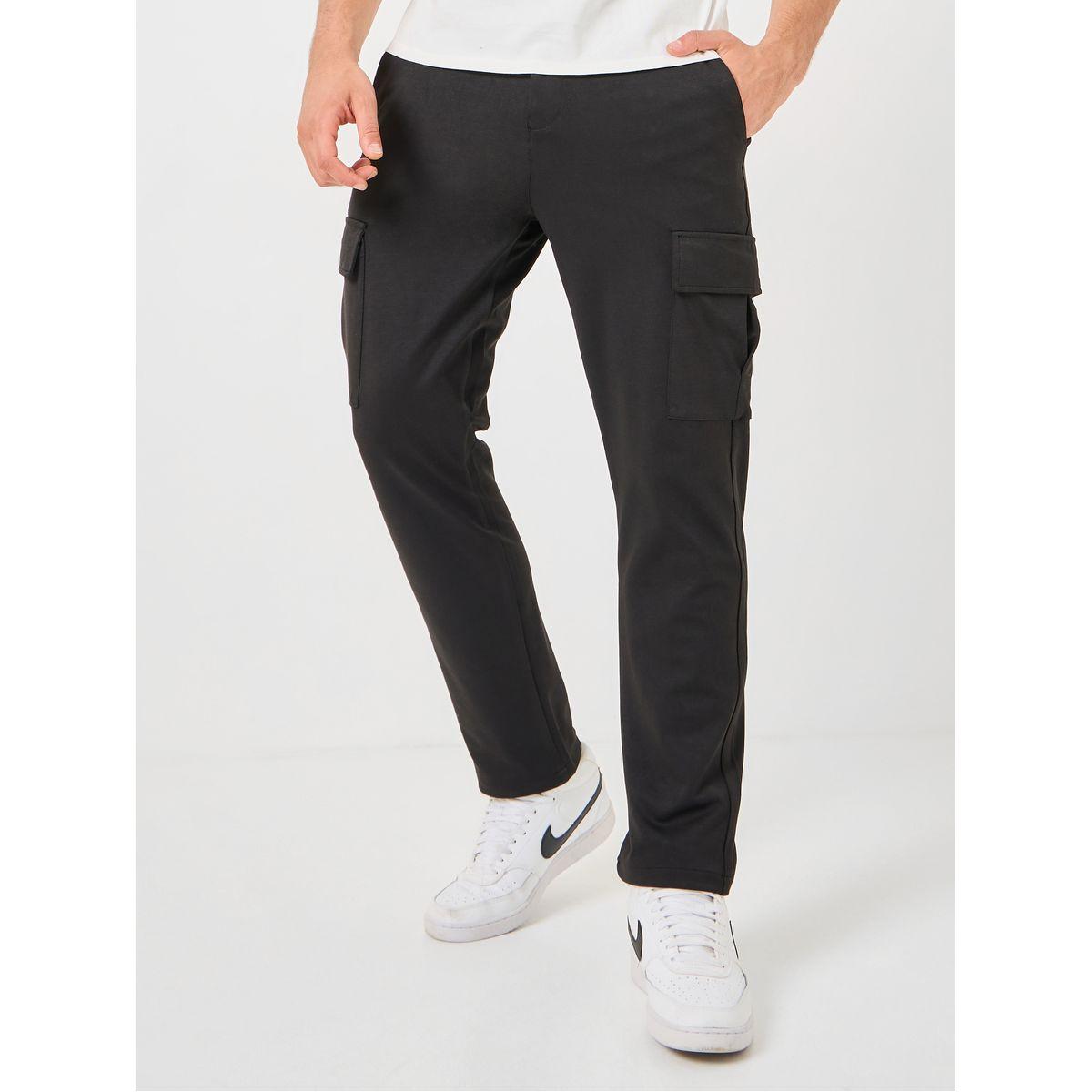 Styli 4-Way Stretch Cargo Pocket Straight Fit Knit Pants-men-clothing-bottoms-joggers-image-1