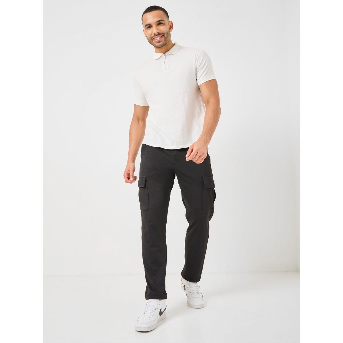 Styli 4-Way Stretch Cargo Pocket Straight Fit Knit Pants-men-clothing-bottoms-joggers-image-2