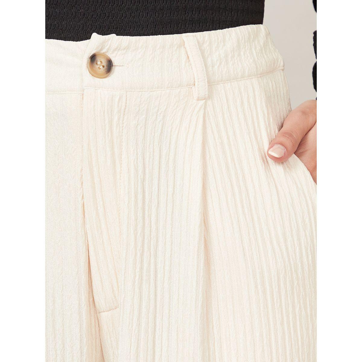 Styli Textured Wide Leg Pants-women-clothing-bottoms-trousers-image-3