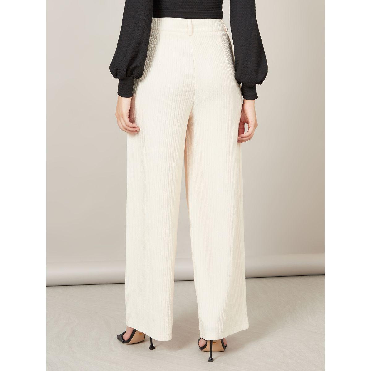 Styli Textured Wide Leg Pants-women-clothing-bottoms-trousers-image-4