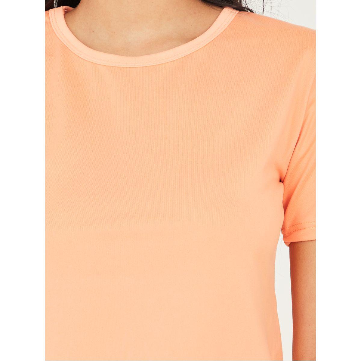 Styli Solid Round Neck T-Shirt & Trouser Co-Ords Set-women-clothing-coordsets-image-4