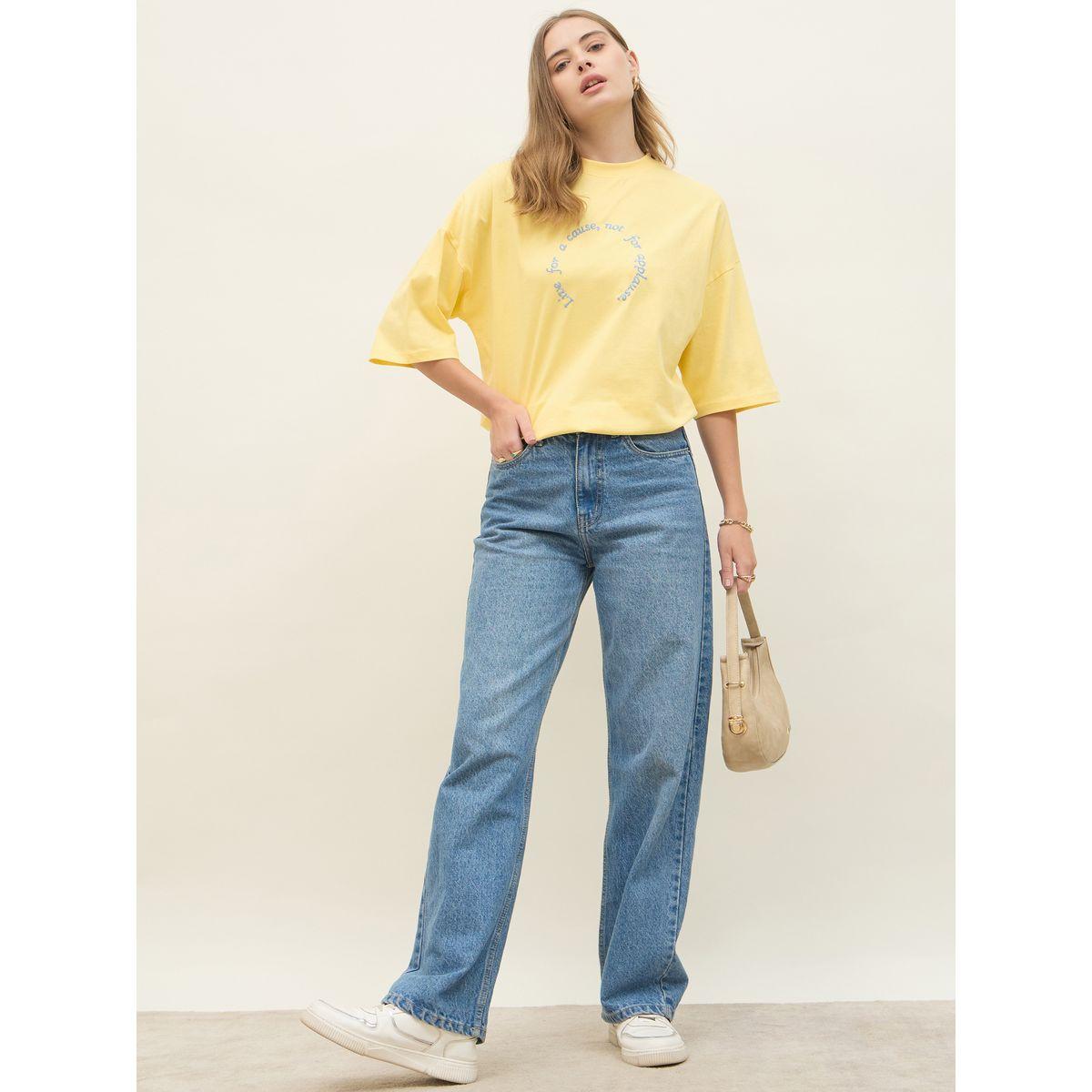 Styli Oversized Dropped Shoulder Embroidered Slogan T-Shirt-women-clothing-tshirts-image-1