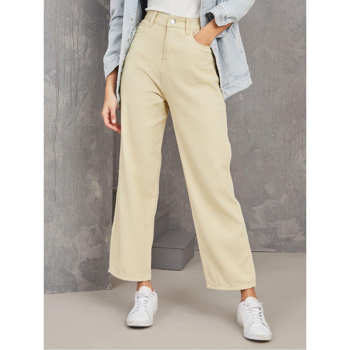 Styli High Rise Straight Leg Jeans-women-clothing-bottoms-trousers-image-1