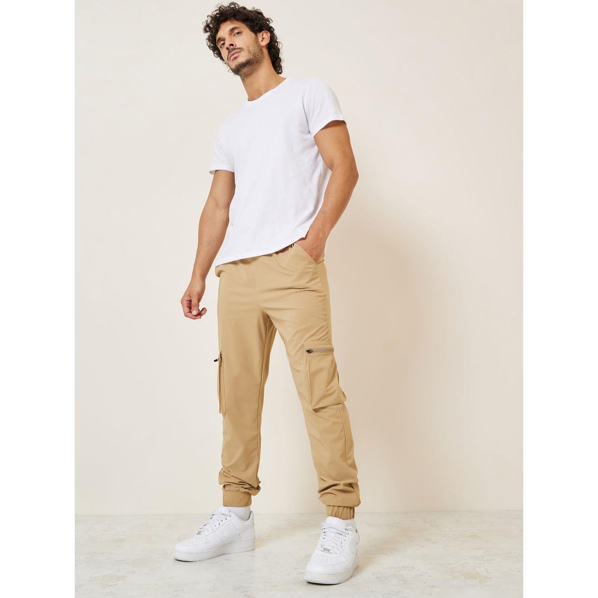 Styli Parachute Cargo Jogger with Zipper Pocket-men-clothing-bottoms-joggers-image-2