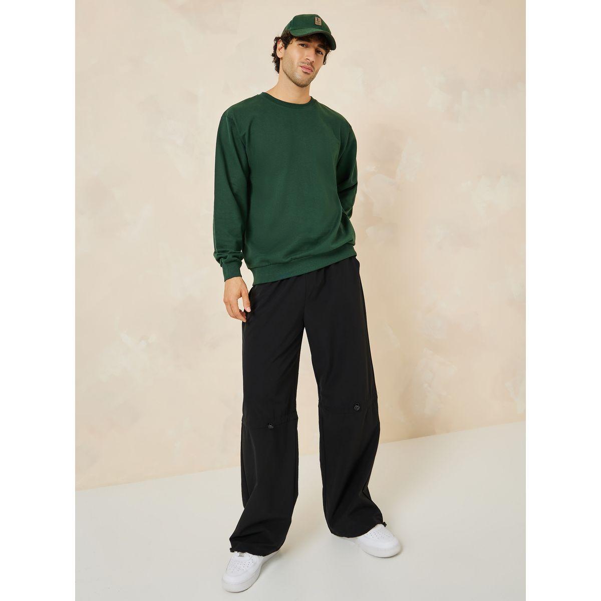 جوغر واسع الأرجل برباط خصر-men-clothing-bottoms-joggers-image-1