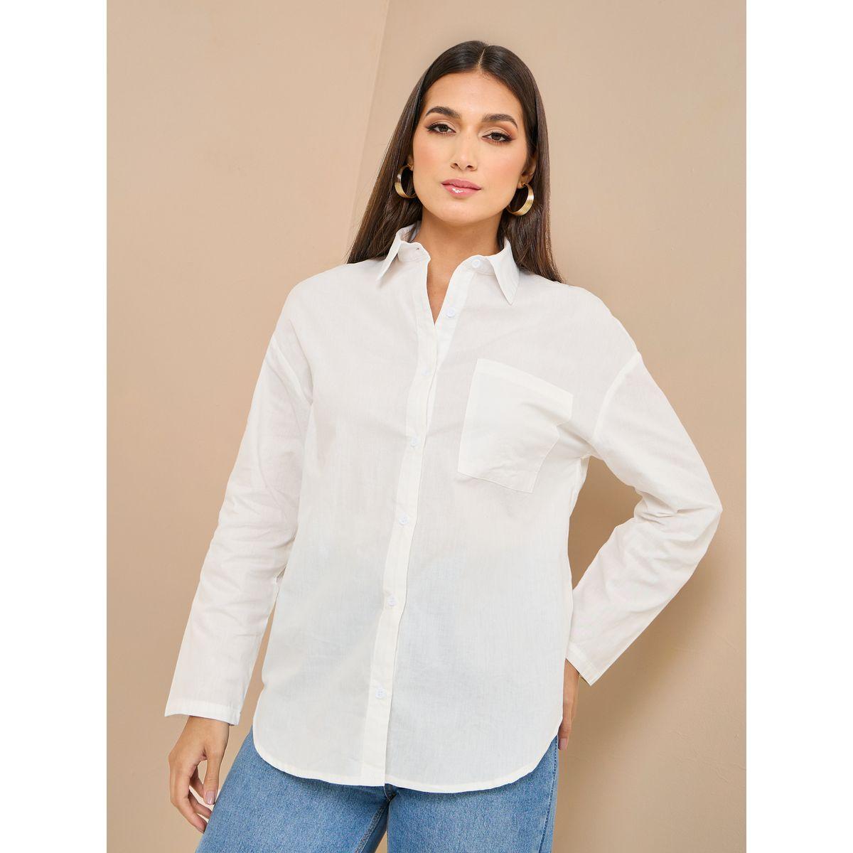 بلوزة بقصة بوكسي وحواف منحنية-women-clothing-shirtsandblouses-shirts-image-3