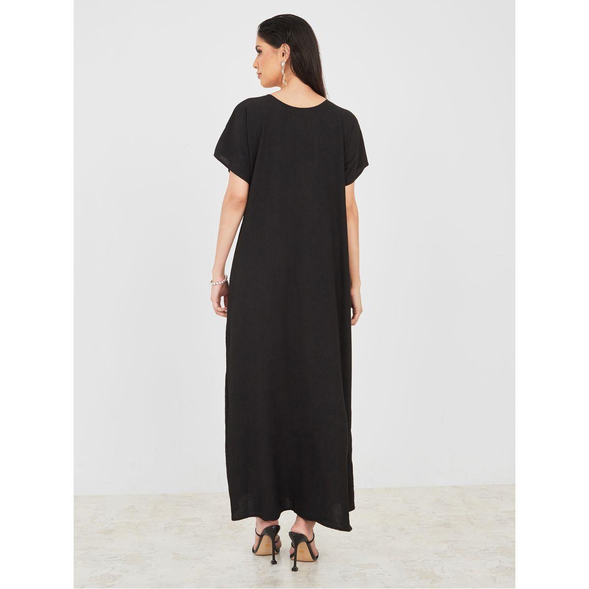 Styli Scoop Neck Under Abaya Dress-women-arabicclothing-jalabiyas-image-4
