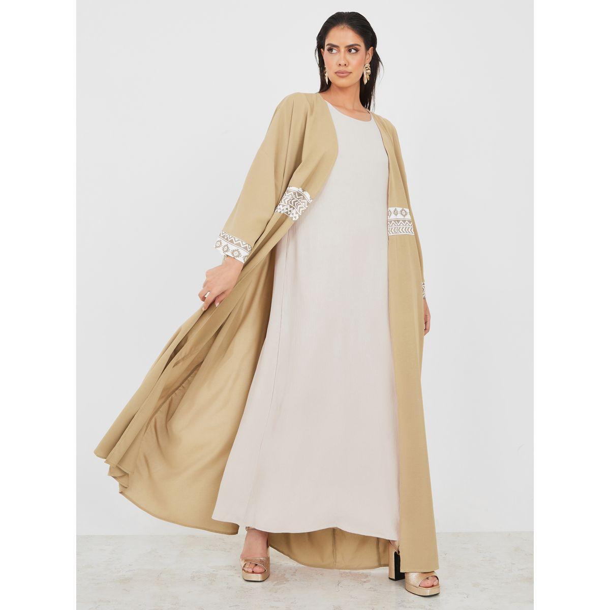 Styli Scoop Neck Under Abaya Dress-women-arabicclothing-jalabiyas-image-5
