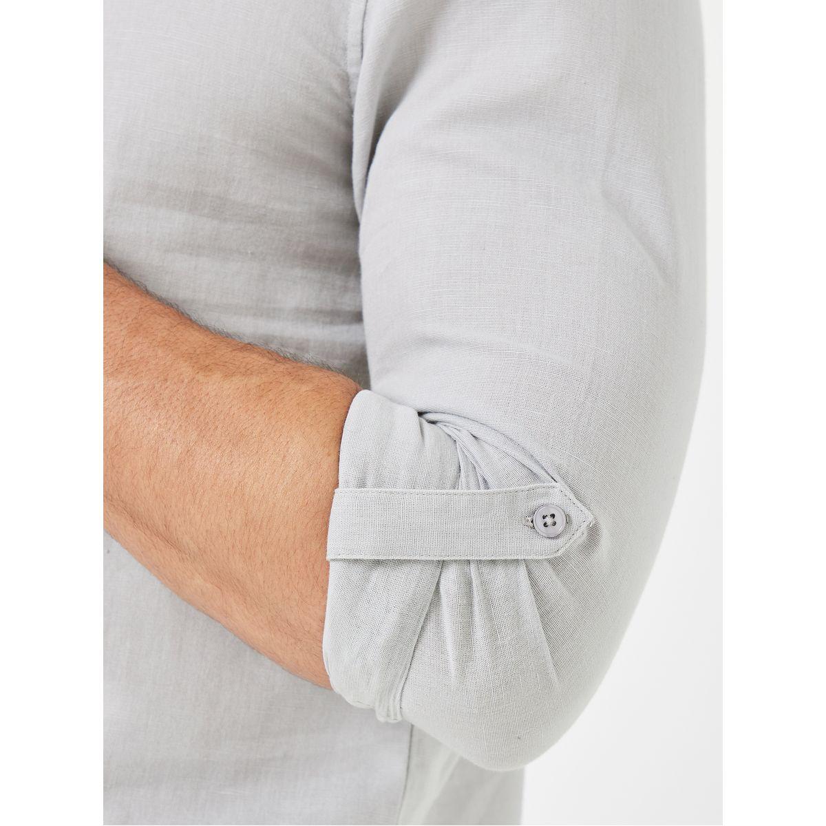 قميص كتان بقصة عادية-men-clothing-shirts-image-5