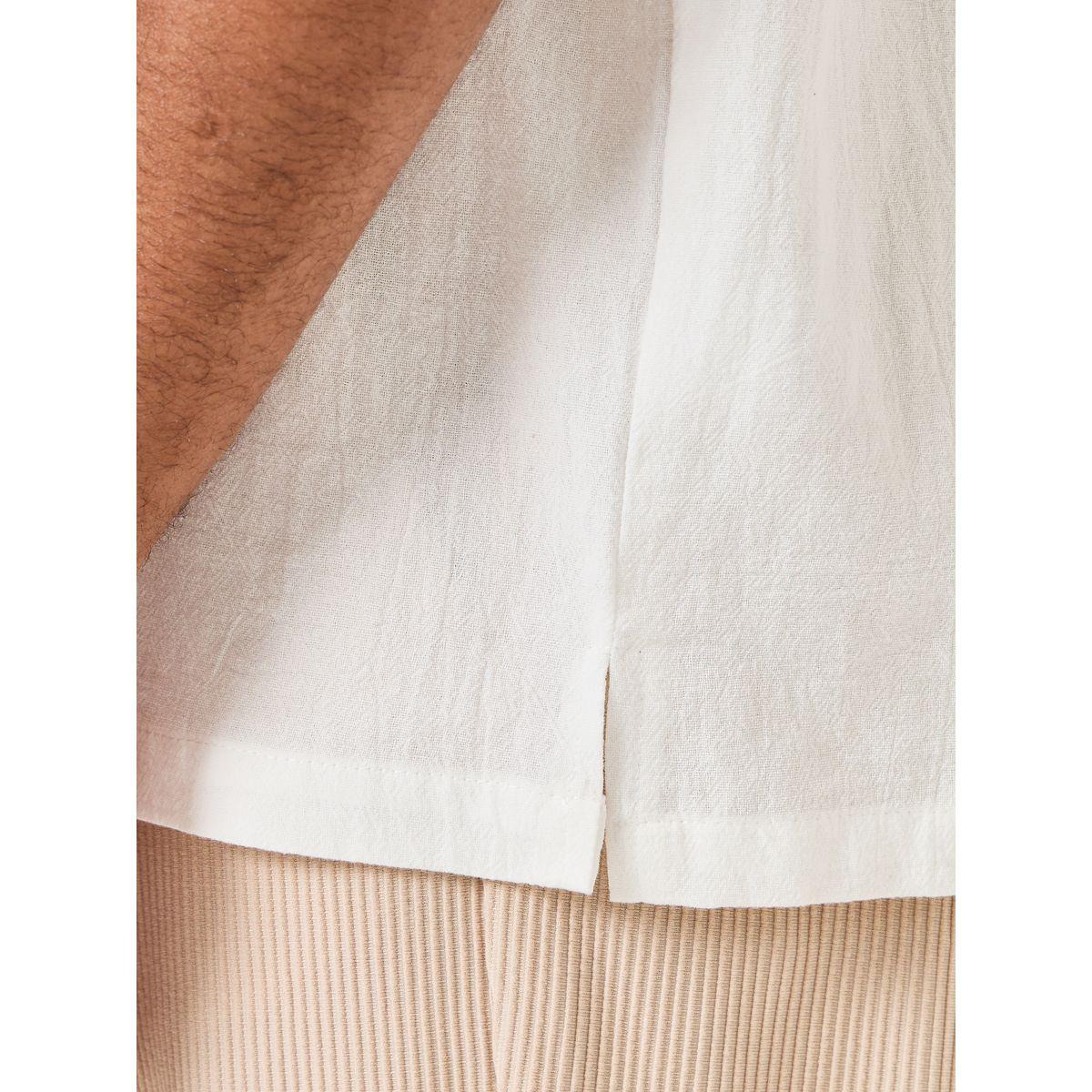 قميص بقصة مريحة واكمام قصيرة-men-clothing-shirts-image-5