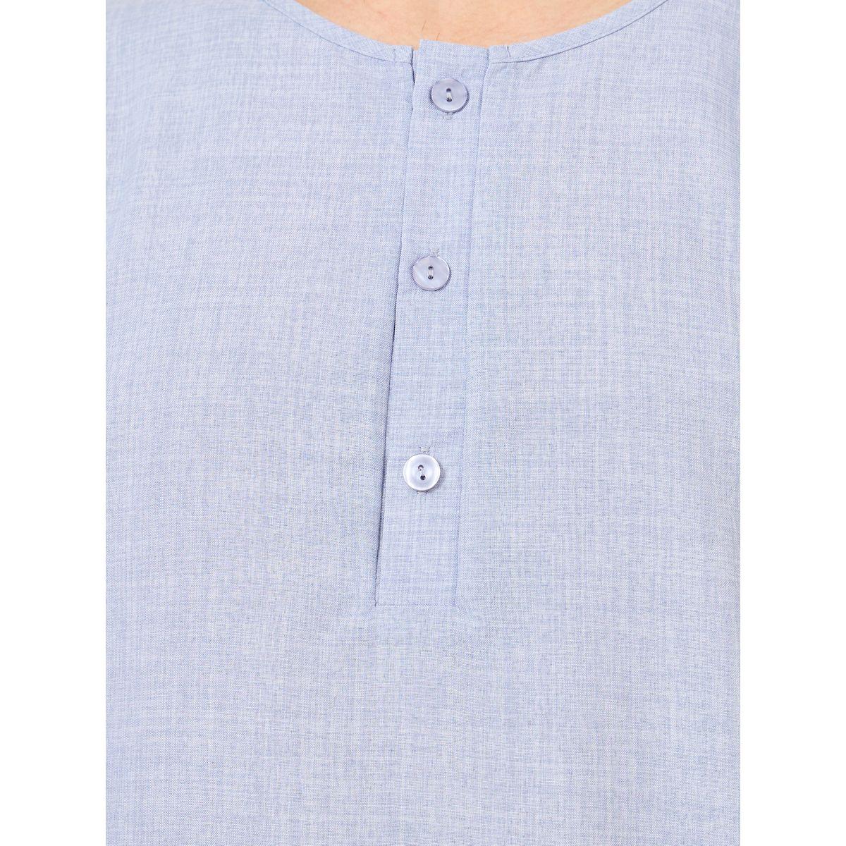 Styli Cross Dyed Half Placket Regular Shirt-men-clothing-shirts-image-3