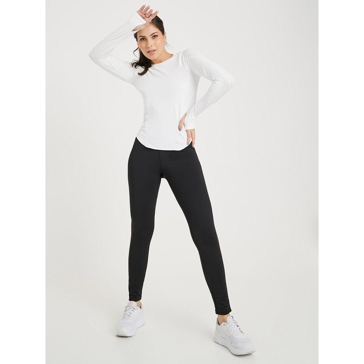 Styli Active Thumbhole Curved Hem Active Top-women-clothing-sportswearandactivewear-tshirtsandvests-image-3