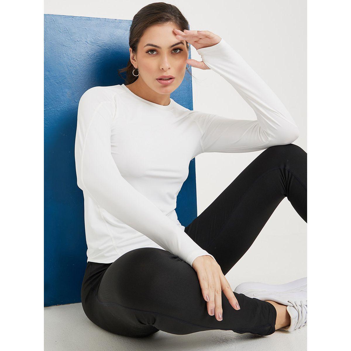 Styli Active Thumbhole Curved Hem Active Top-women-clothing-sportswearandactivewear-tshirtsandvests-image-4
