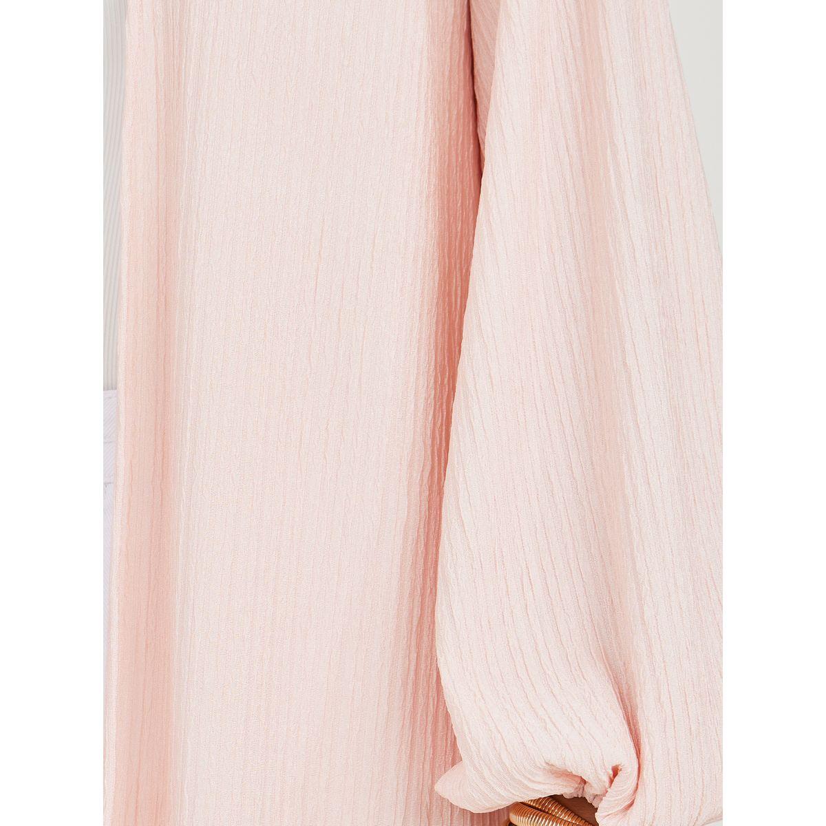 Styli Midi Length Regular Fit Textured Kimono-women-clothing-shirtsandblouses-shirts-image-3