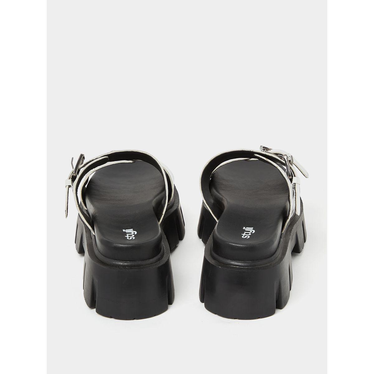Styli Double Band Platform Comfort Sandals-women-shoes-sandals-flats-image-5