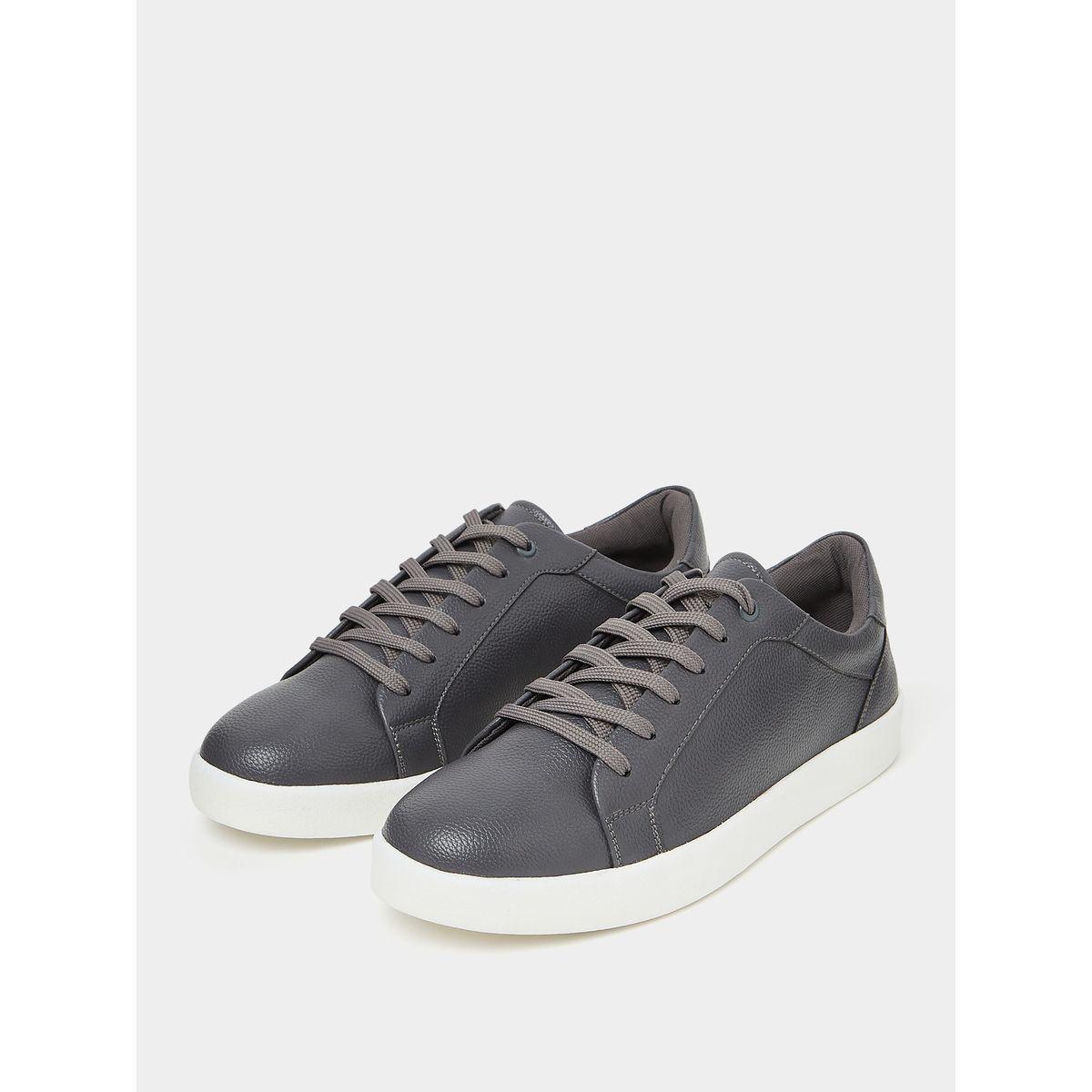 Styli Round Toe Lace Up Casual Shoes-men-shoes-sneakers-image-2