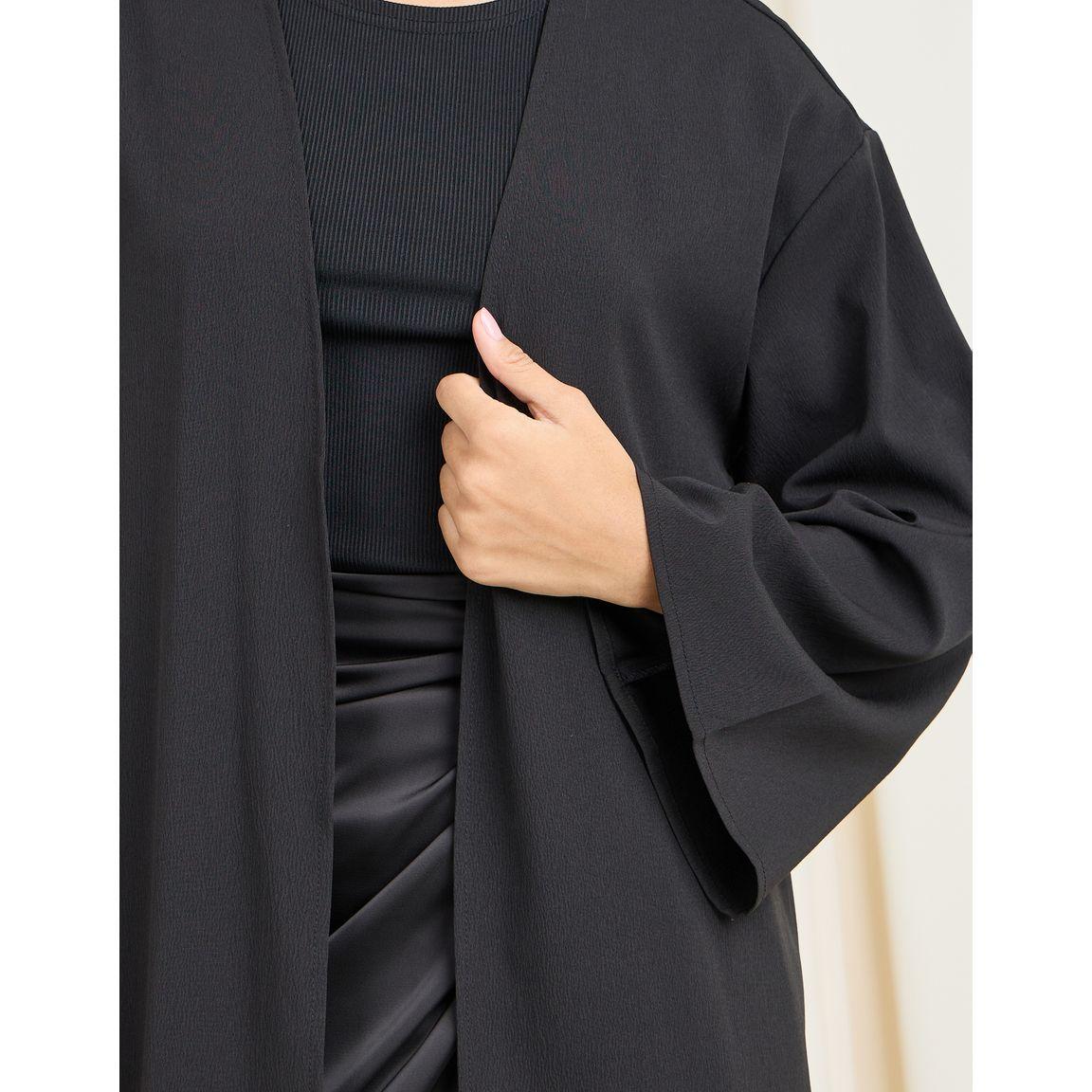 كيمونو طويل بقصة واسعة وتفاصيل بارزة الملمس-women-clothing-shirtsandblouses-shirts-image-3