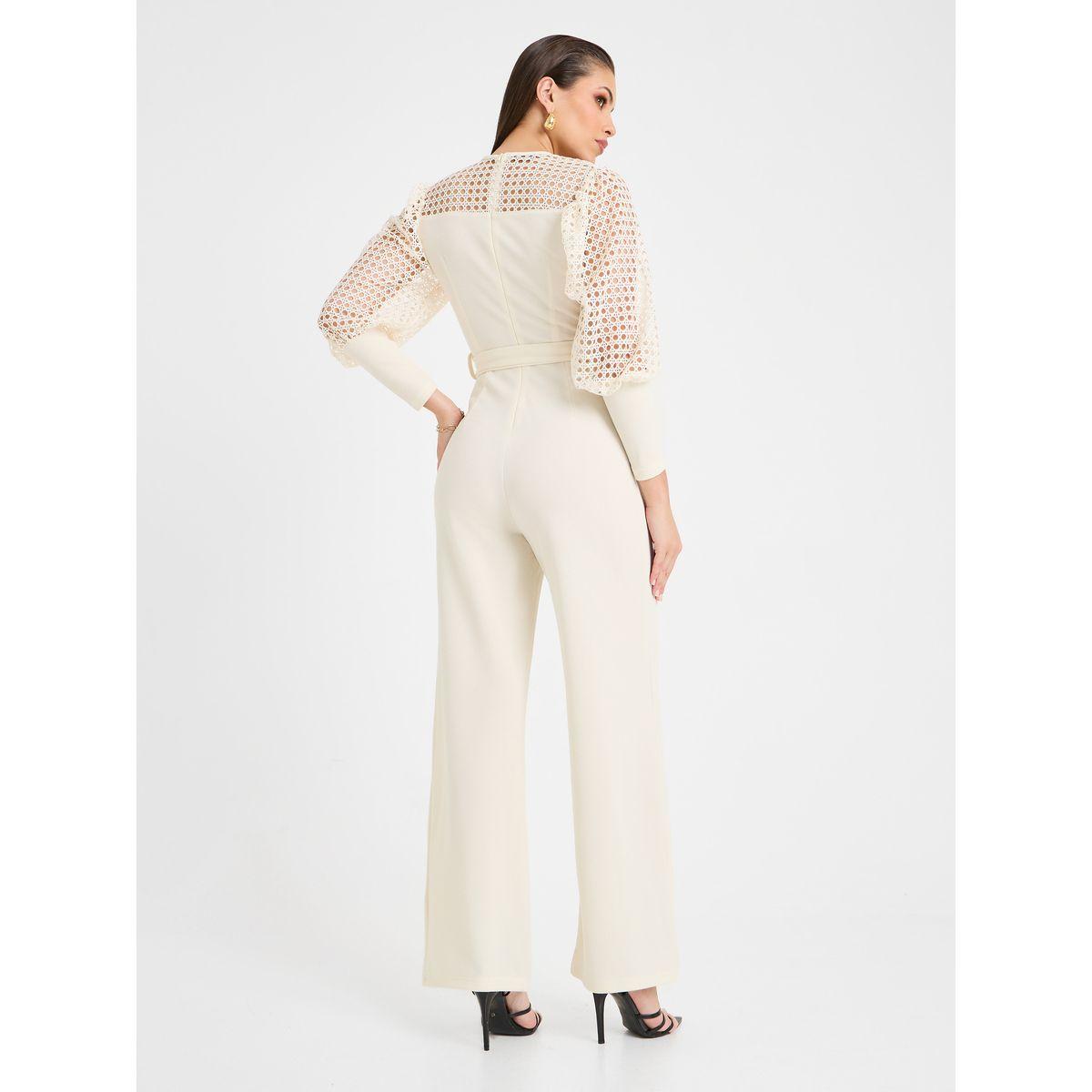 جمبسوت واسع الأرجل مع حزام-women-clothing-jumpsuits-image-5