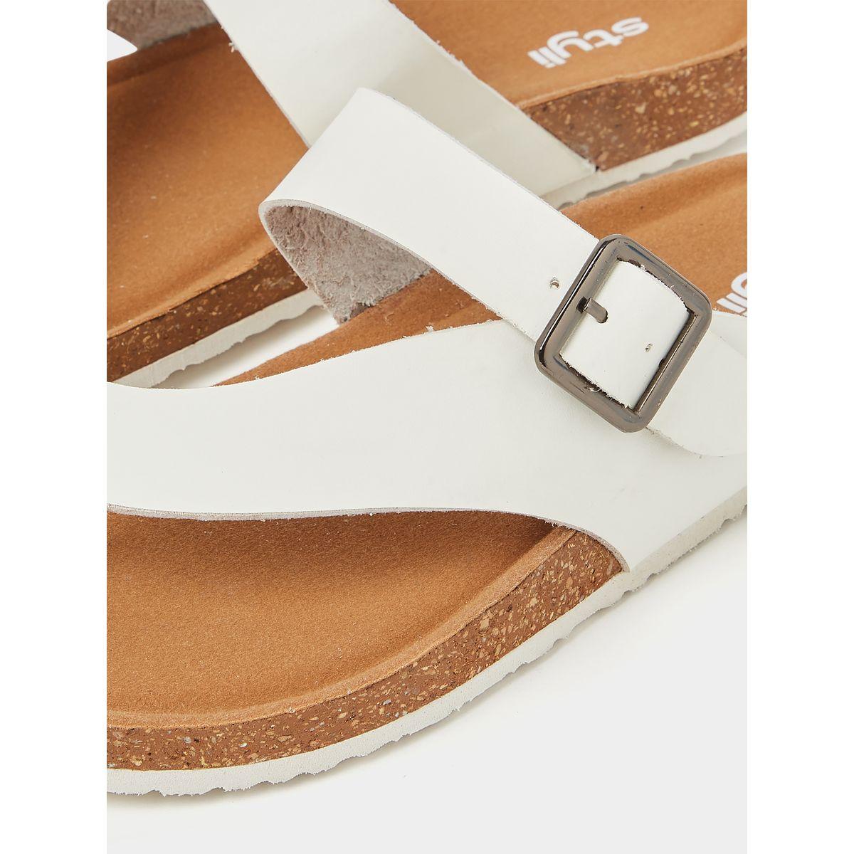 صندل كاجوال بإبزيم غلق-women-shoes-sandals-flats-image-4
