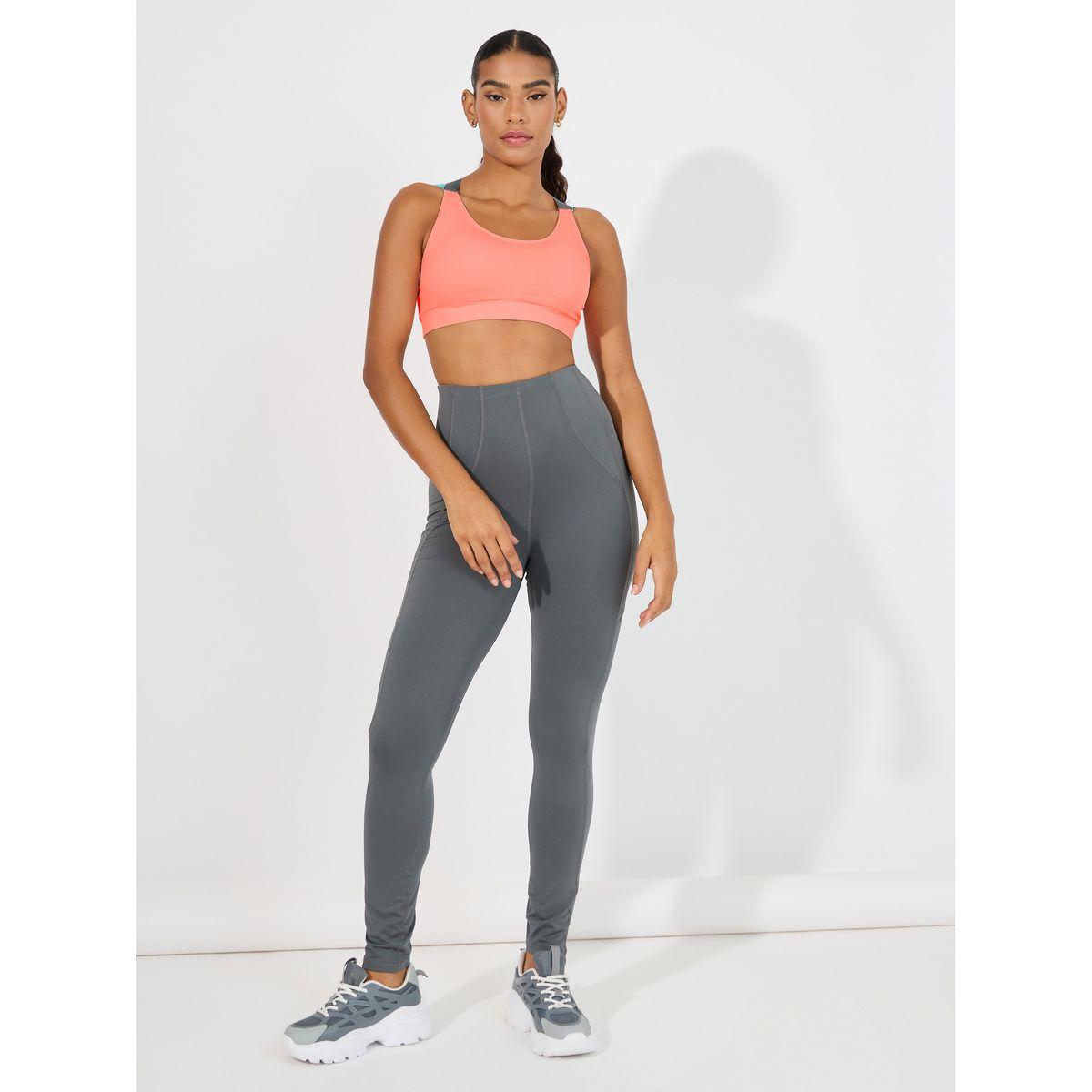 Styli Active Contrast Cross Back Straps Sports Bra-sports-women-clothing-sportsbras-image-2