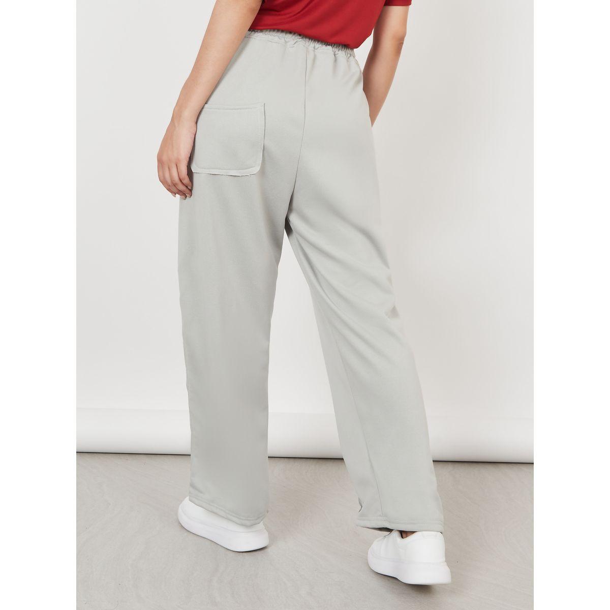 Styli Straight Leg Elastic Waistband Pants-women-clothing-bottoms-trousers-image-4