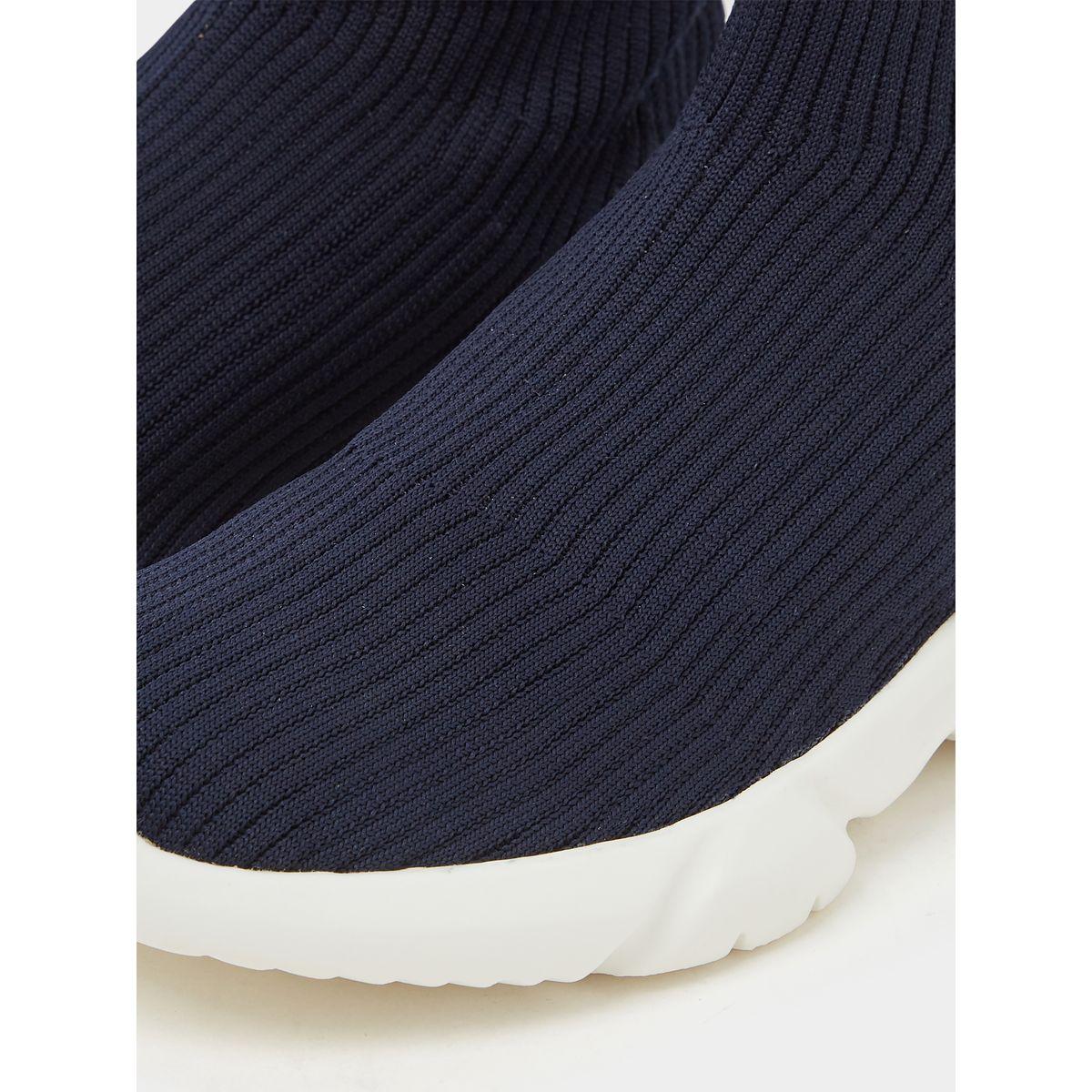 Styli Knit Sock Slip On Sneakers-men-shoes-sneakers-image-3