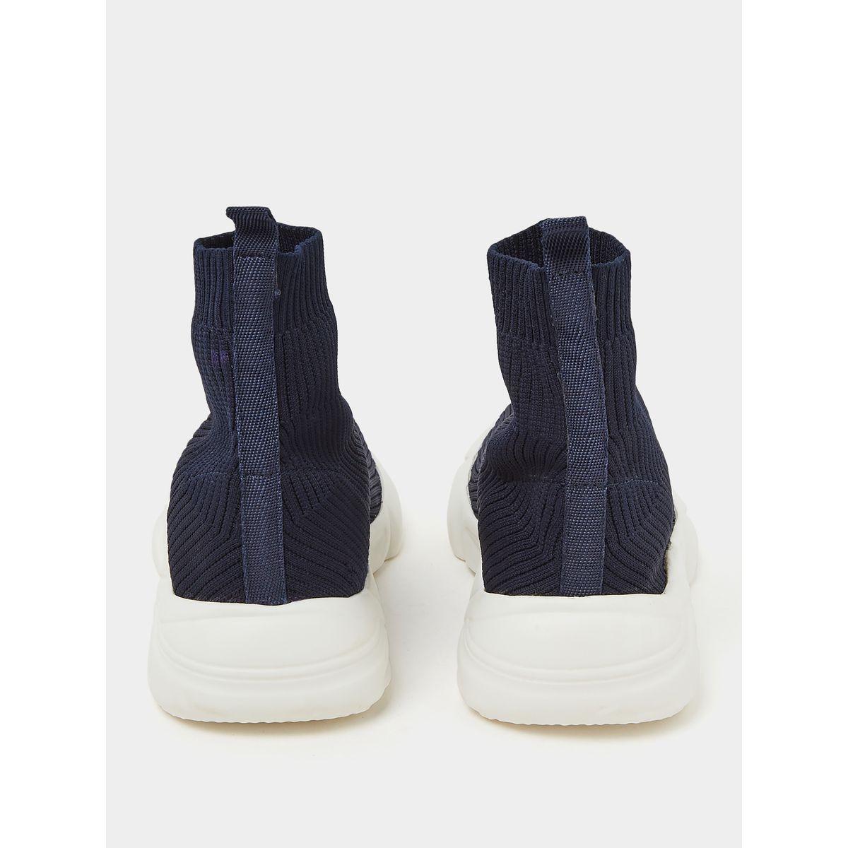 Styli Knit Sock Slip On Sneakers-men-shoes-sneakers-image-4
