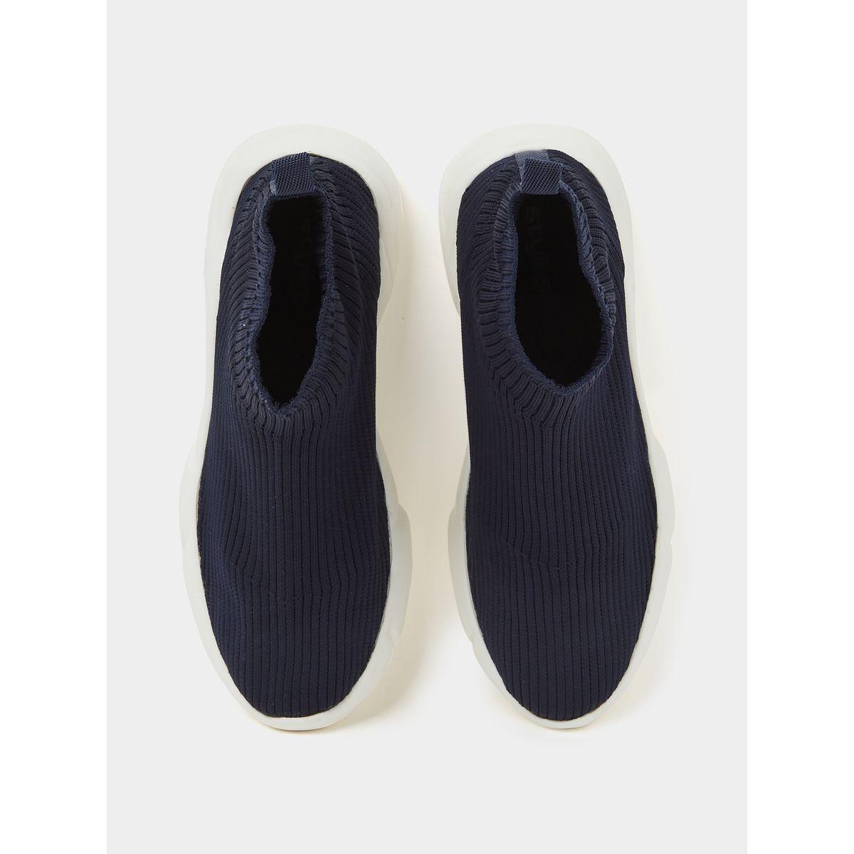 Styli Knit Sock Slip On Sneakers-men-shoes-sneakers-image-5