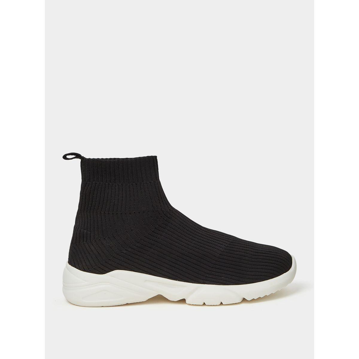 Styli Knit Sock Slip On Sneakers-men-shoes-sneakers-image-1