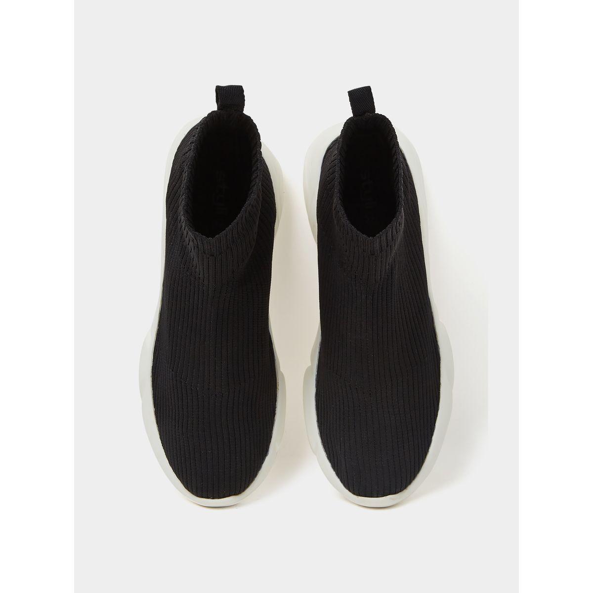 Styli Knit Sock Slip On Sneakers-men-shoes-sneakers-image-5