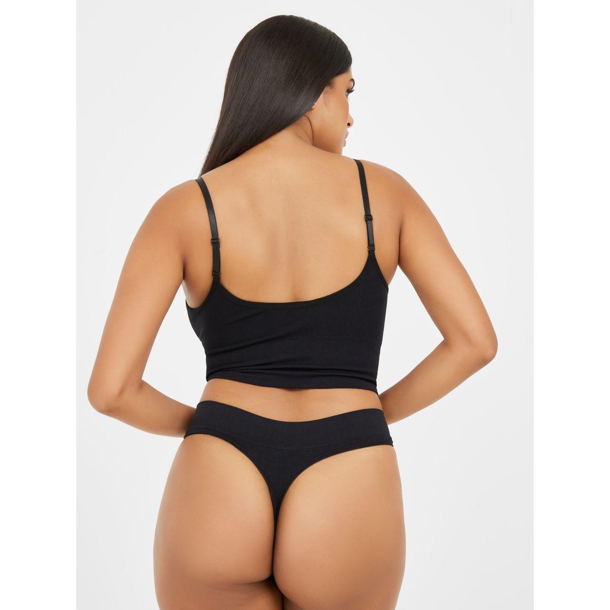 Styli Textured Seamless Crop Top-women-clothing-lingerie-bras-image-4